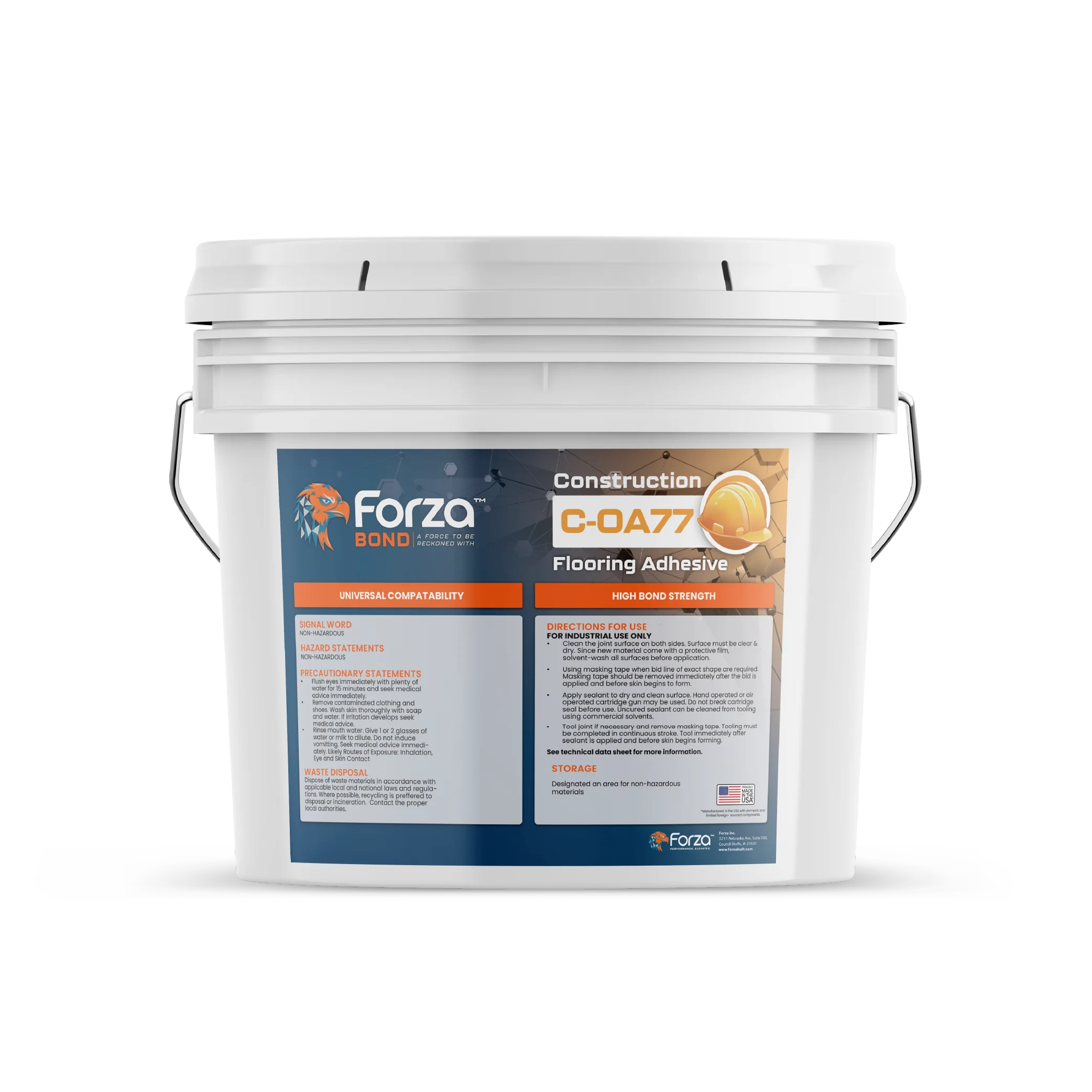 C-OA77 - HYBRID POLYMER, HIGH PERFORMANCE, TROWEL GRADE, FLOORING ADHESIVE